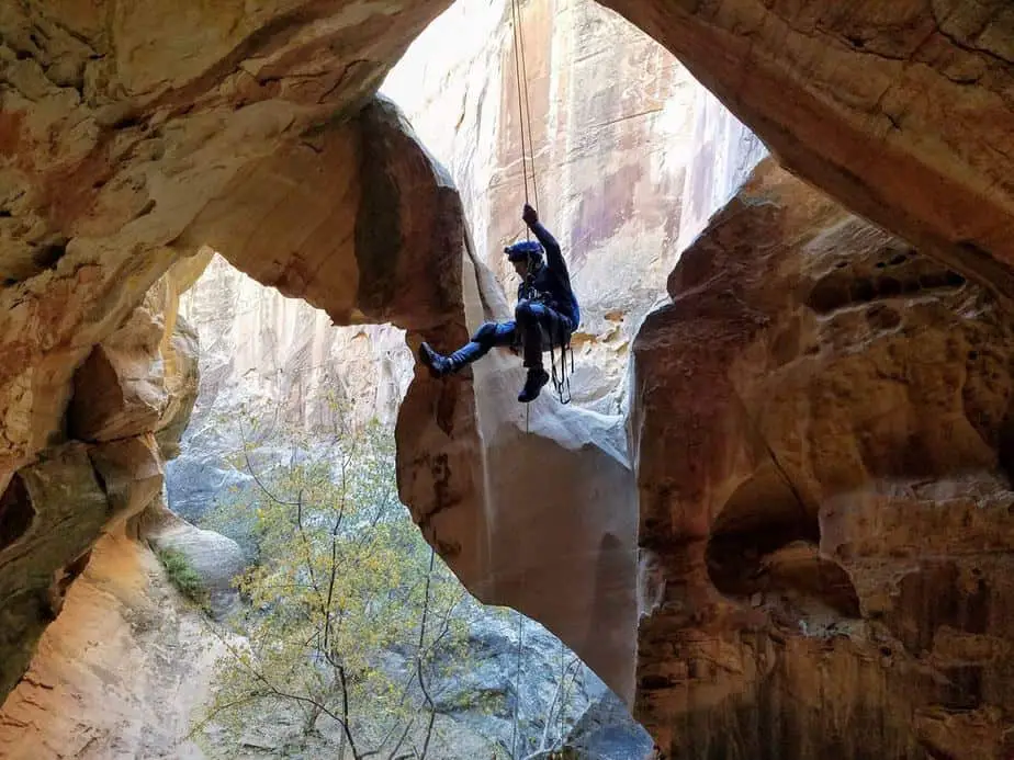 Rappelling Cassidy Arch