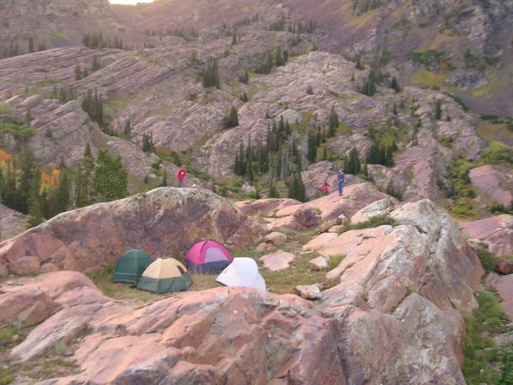 Lake Blanche Tents